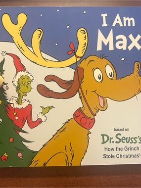 Dr. Seuss I Am Max Board Book Grinch Christmas Random House 2018